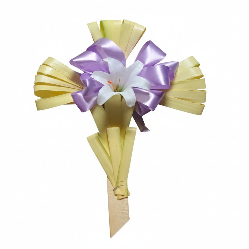 Fresh Small Palm Crosses 20"