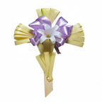 Fresh Small Palm Crosses 20"