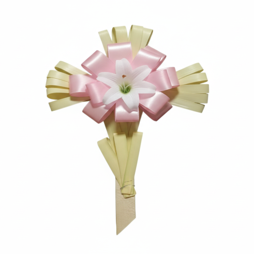 Fresh Small Palm Crosses 20"