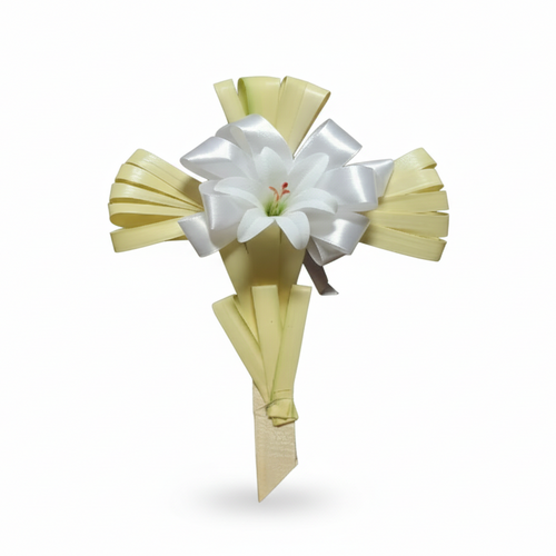 Fresh Small Palm Crosses 20"